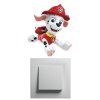 PAW Patrol - Marshall - nálepka nad vypínač