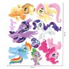 Nálepka na stenu My Little Pony rozmer hárku