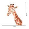 Akvarelové zvieratká - textilná nálepka na stenu