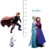 Samolepka na stenu "Detský meter - Elsa a Anna 2"