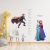 Samolepka na stenu "Detský meter - Elsa a Anna 2"