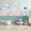 Textilná nálepka na stenu "Baby morský svet"