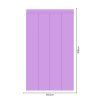 Obdĺžnik - Fialová farba - textilná nálepka na stenu  Hárok 60×60/80/100cm • 4 obdĺžniky na nálepke