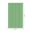 Obdĺžnik - Fľaškovozelená farba - textilná nálepka na stenu  Hárok 60×60/80/100cm • 4 obdĺžniky na nálepke