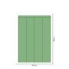 Obdĺžnik - Fľaškovozelená farba - textilná nálepka na stenu  Hárok 60×60/80/100cm • 4 obdĺžniky na nálepke