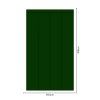 Obdĺžnik - Fľaškovozelená farba - textilná nálepka na stenu  Hárok 60×60/80/100cm • 4 obdĺžniky na nálepke