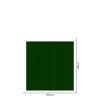 Obdĺžnik - Fľaškovozelená farba - textilná nálepka na stenu  Hárok 60×60/80/100cm • 4 obdĺžniky na nálepke