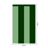 Obdĺžnik - Fľaškovozelená farba - textilná nálepka na stenu  Hárok 60×60/80/100cm • 4 obdĺžniky na nálepke