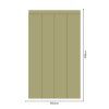 Obdĺžnik - Khaki farba - textilná nálepka na stenu  Hárok 60×60/80/100cm • 4 obdĺžniky na nálepke