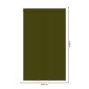 Obdĺžnik - Khaki farba - textilná nálepka na stenu  Hárok 60×60/80/100cm • 4 obdĺžniky na nálepke