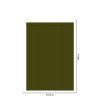 Obdĺžnik - Khaki farba - textilná nálepka na stenu  Hárok 60×60/80/100cm • 4 obdĺžniky na nálepke