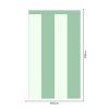 Obdĺžnik - Mätová farba - textilná nálepka na stenu  Hárok 60×60/80/100cm • 4 obdĺžniky na nálepke