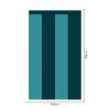 Obdĺžnik - Modrozelená farba - textilná nálepka na stenu  Hárok 60×60/80/100cm • 4 obdĺžniky na nálepke