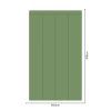 Obdĺžnik - Zelená farba - textilná nálepka na stenu  Hárok 60×60/80/100cm • 4 obdĺžniky na nálepke