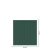 Obdĺžnik - Zelená farba - textilná nálepka na stenu  Hárok 60×60/80/100cm • 4 obdĺžniky na nálepke