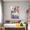 Cristiano Ronaldo - textilná nálepka na stenu