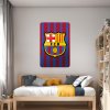 Textilná nálepka na stenu "FC Barcelona"