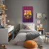 FC Barcelona - textilná nálepka na stenu  Hárok 60×90cm • 1 samostatná nálepka