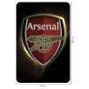 Arsenal FC - textilná nálepka na stenu  Hárok 60×90cm • 1 samostatná nálepka