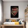 Arsenal FC - textilná nálepka na stenu  Hárok 60×90cm • 1 samostatná nálepka