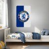 Chelsea FC - textilná nálepka na stenu  Hárok 60×90cm • 1 samostatná nálepka