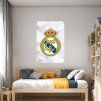 Real Madrid CF - textilná nálepka na stenu  Hárok 60×90cm • 1 samostatná nálepka