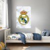Real Madrid CF - textilná nálepka na stenu  Hárok 60×90cm • 1 samostatná nálepka