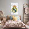 Real Madrid CF - textilná nálepka na stenu  Hárok 60×90cm • 1 samostatná nálepka