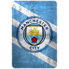 Manchester City FC - textilná nálepka na stenu  Hárok 60×90cm • 1 samostatná nálepka