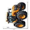 Traktor - textilná nálepka na stenu  Hárok 60×70cm • 1 samostatná nálepka