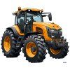 Traktor - textilná nálepka na stenu  Hárok 60×70cm • 1 samostatná nálepka