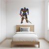 Transformer - Optimus Prime - textilná nálepka na stenu  Hárok 60×80cm • 1 samostatná nálepka