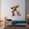 Transformer - Bumblebee - textilná nálepka na stenu