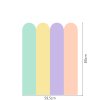 4 farby v pastelových odtieňoch, tapeta v tvare oblúka, výška 80cm