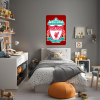 FC Liverpool - textilná nálepka na stenu  Hárok 60×90cm • 1 samostatná nálepka