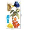 Hľadá sa Nemo - textilná nálepka na stenu