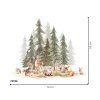 Les so zvieratkami 3 - textilná nálepka na stenu  3 veľkosti až do 180x150cm • 1 samostatná nálepka