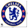 Textilná nálepka na stenu - logo "FC Chelsea"