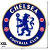 Logo FC Chelsea - textilná nálepka na stenu  3 veľkosti až do 100cm • 1 samostatná nálepka