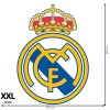 Textilná nálepka na stenu - logo "Real Madrid FC"
