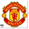 Textilná nálepka na stenu - logo "Manchester United FC"