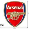 Logo Arsenal FC - textilná nálepka na stenu  3 veľkosti až do 100cm • 1 samostatná nálepka