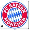 Logo FC Bayern München - textilná nálepka na stenu  3 veľkosti až do 100cm • 1 samostatná nálepka