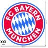 Logo FC Bayern München - textilná nálepka na stenu  3 veľkosti až do 100cm • 1 samostatná nálepka