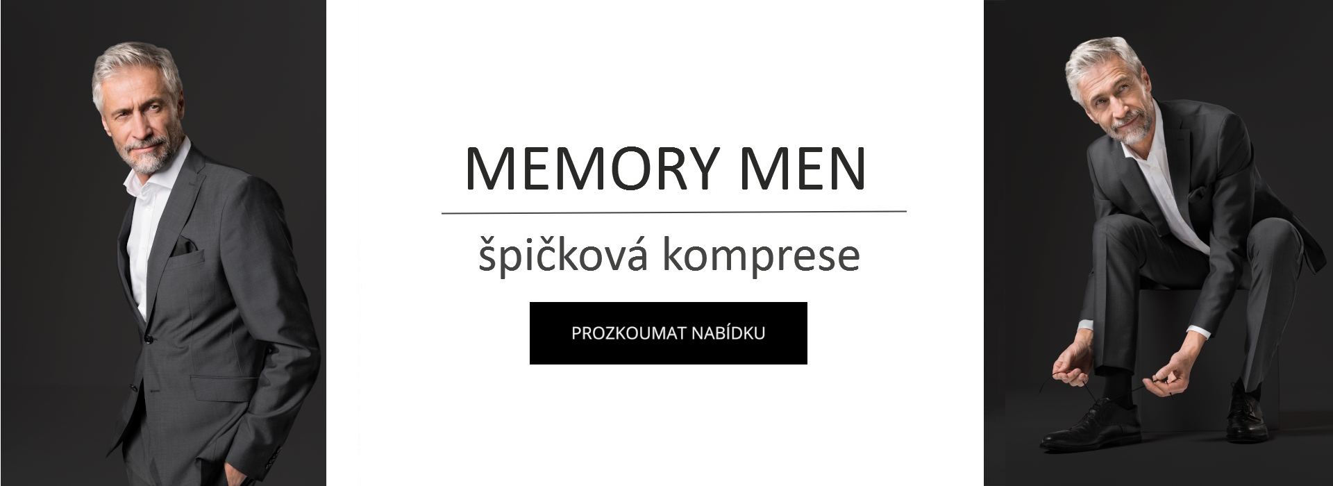 Luxusní pánské kompresní podkolenky Memory men Ofa Bamberg