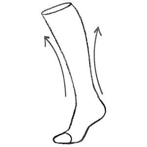 Podpůrná komprese punčoch