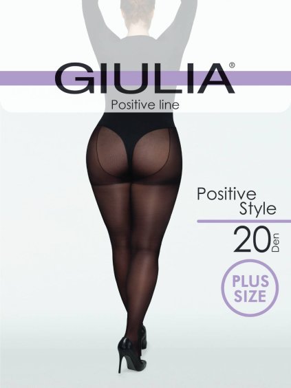 Punčochy pro vysoké postavy Positive Style 20 Giulia