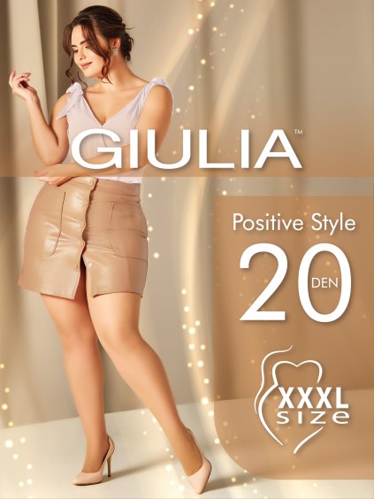 Punčochy pro vysoké postavy Giulia Positive Style 20