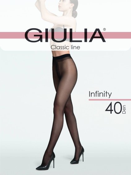Poloprůhledné punčochy Infinity 40 Giulia