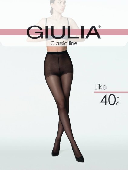 Poloprůhledné punčochy Giulia Like 40